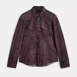 John varvatos leather jacket